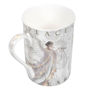 Tasse mit Engel "Peace on earth"